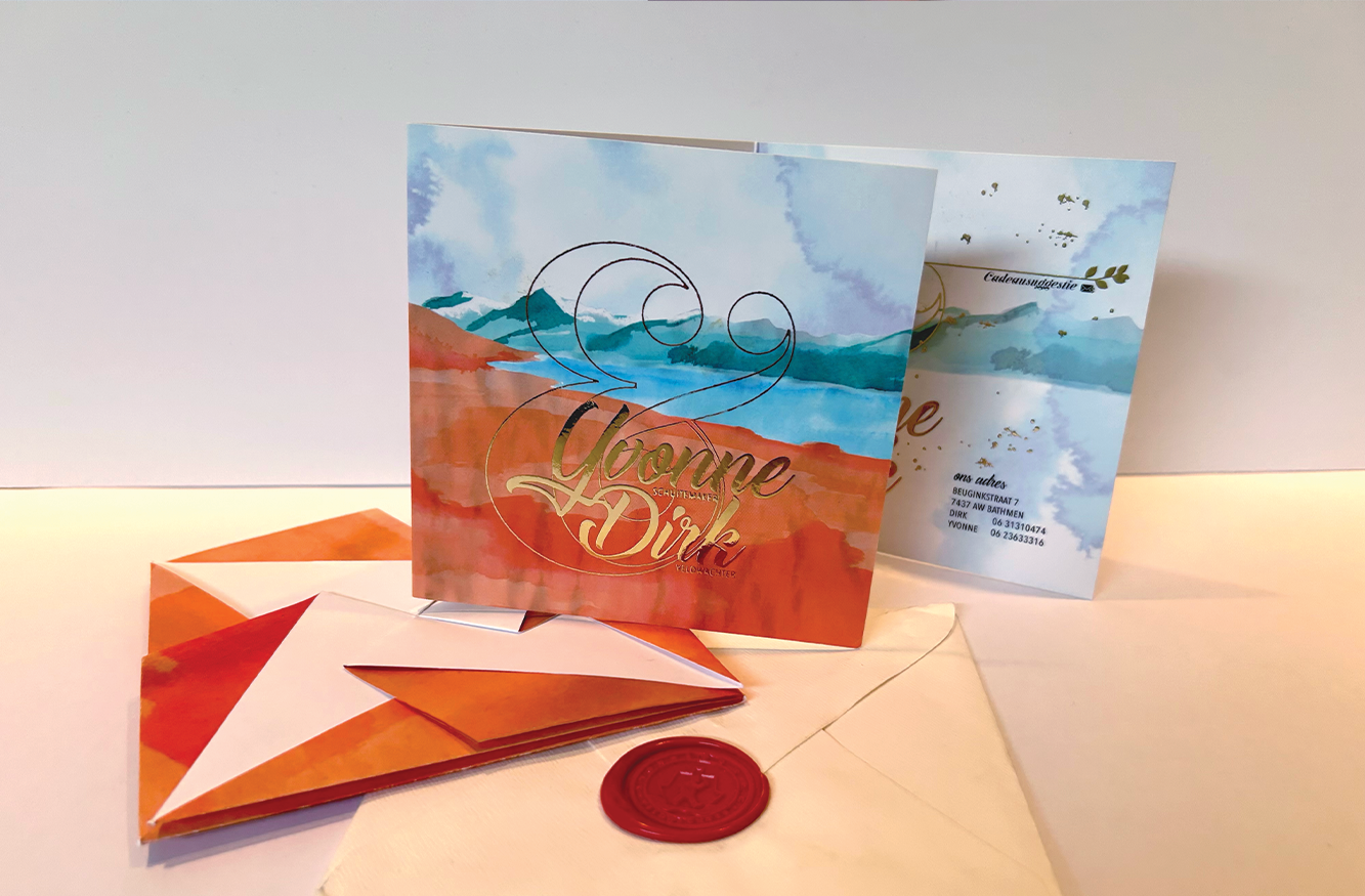 Trouwkaart als cadeautje